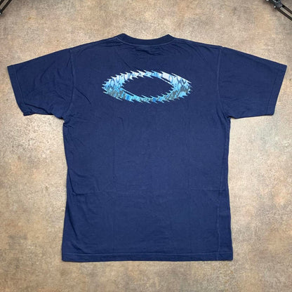 Oakley Software 00s navy static icon graphic tee