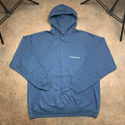 Rip Curl 00s blue baggy graphic hoodie