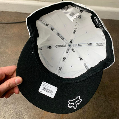 Fox Racing x Red Bull X-Fighters white graphic cap
