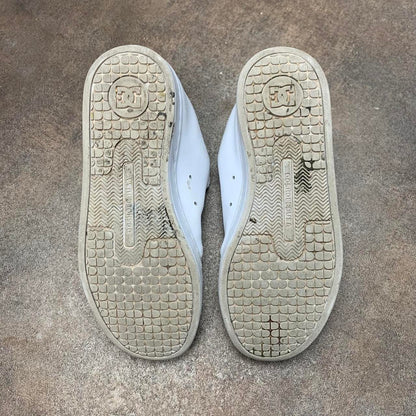 DC Shoes Court Graffik 00s white pink chunky trainers