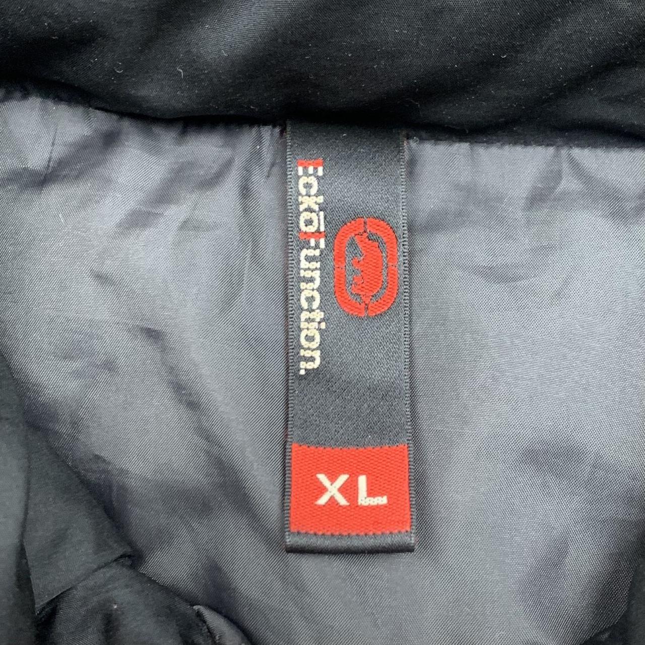 Ecko Function 00s black puffer logo jacket