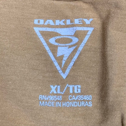 Oakley Elite 00s mustard yellow graphic tee