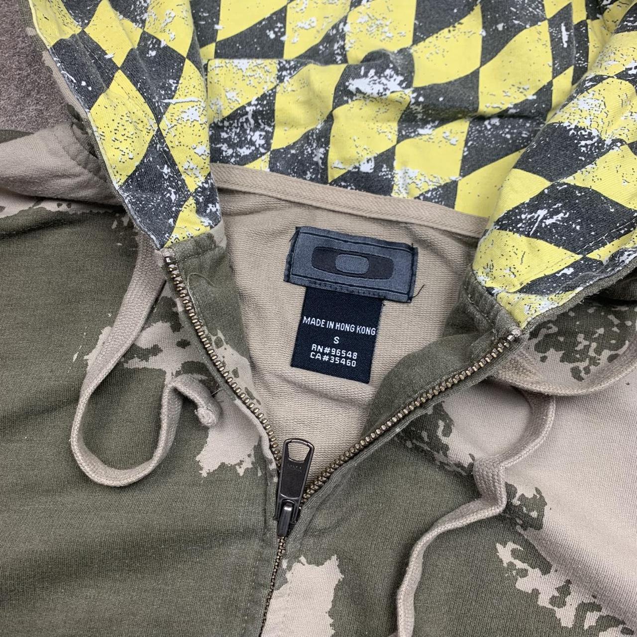 Oakley Flying Tiger 00s camo graphic zip hoodie