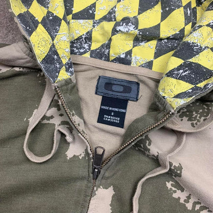 Oakley Flying Tiger 00s camo graphic zip hoodie