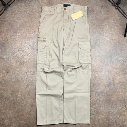 Oakley 00s beige baggy cargo graphic jeans