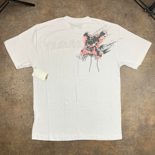 Oakley 00s white skull graphic tee