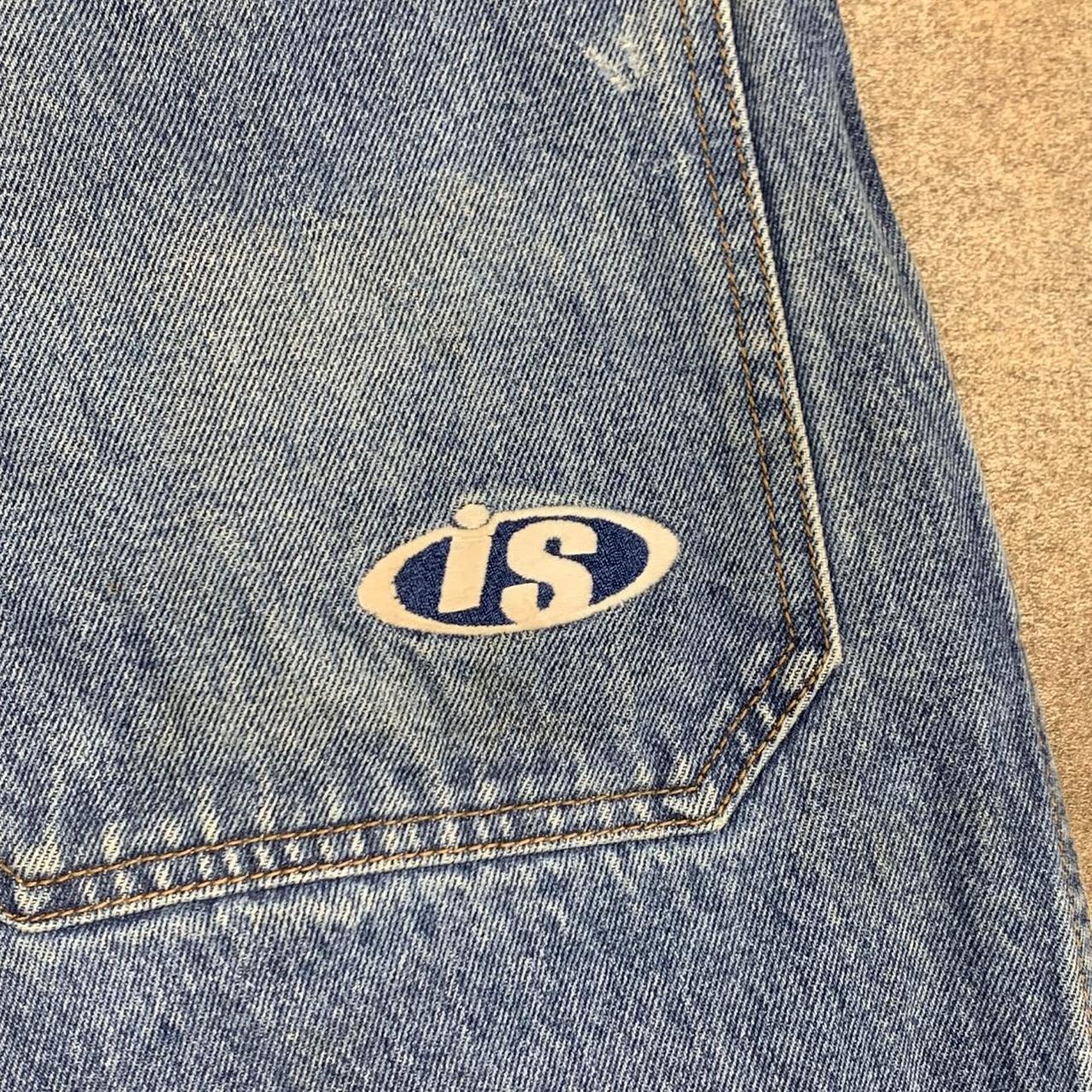 Interstate 90s baggy blue denim jeans