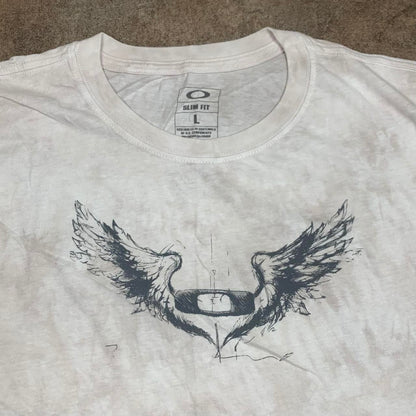 Oakley Flying Tiger 00s nickel camo graphic tee