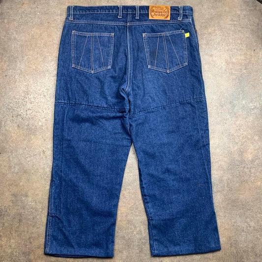 Draggin' 00s navy lined heavyweight denim jeans
