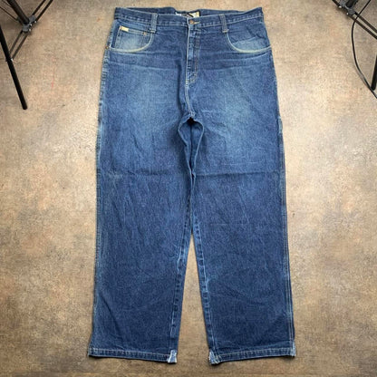 Southpole 00s navy baggy carpenter denim jeans