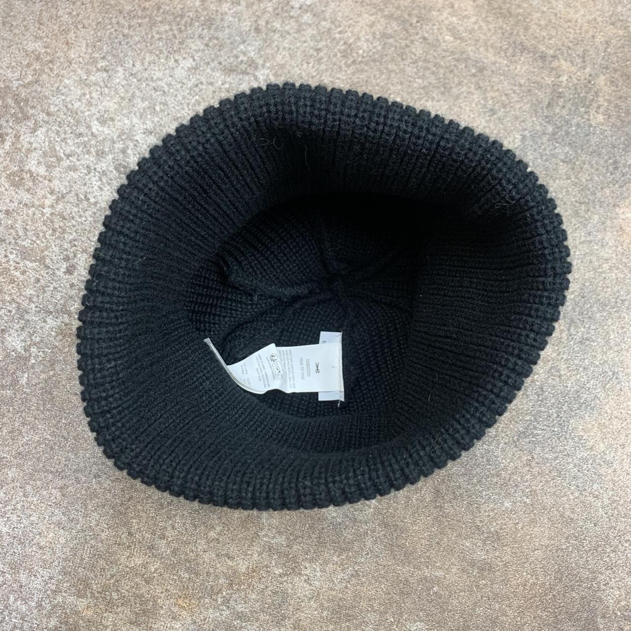 Volcom black logo beanie
