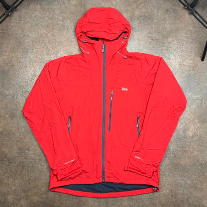 Rab Vapour Rise red utilised ski jacket