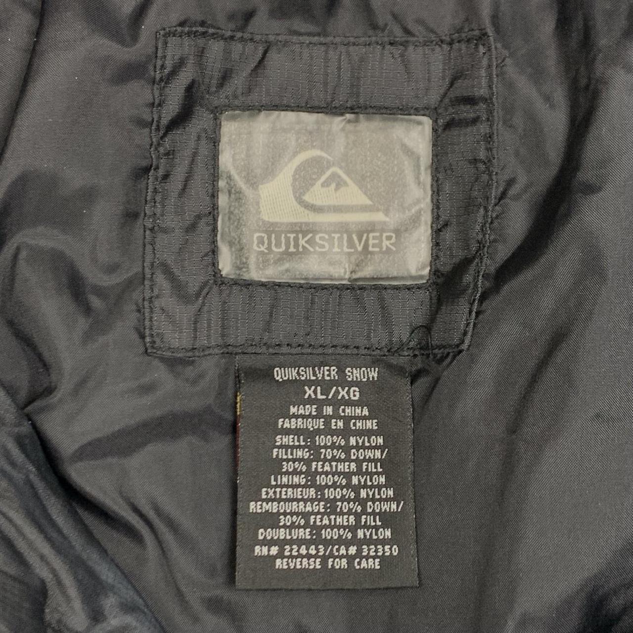 Quiksilver 90s puffer jacket (XL)