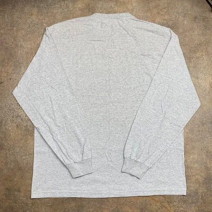 Rusty Surfboards 00s graphic grey long sleeve tee