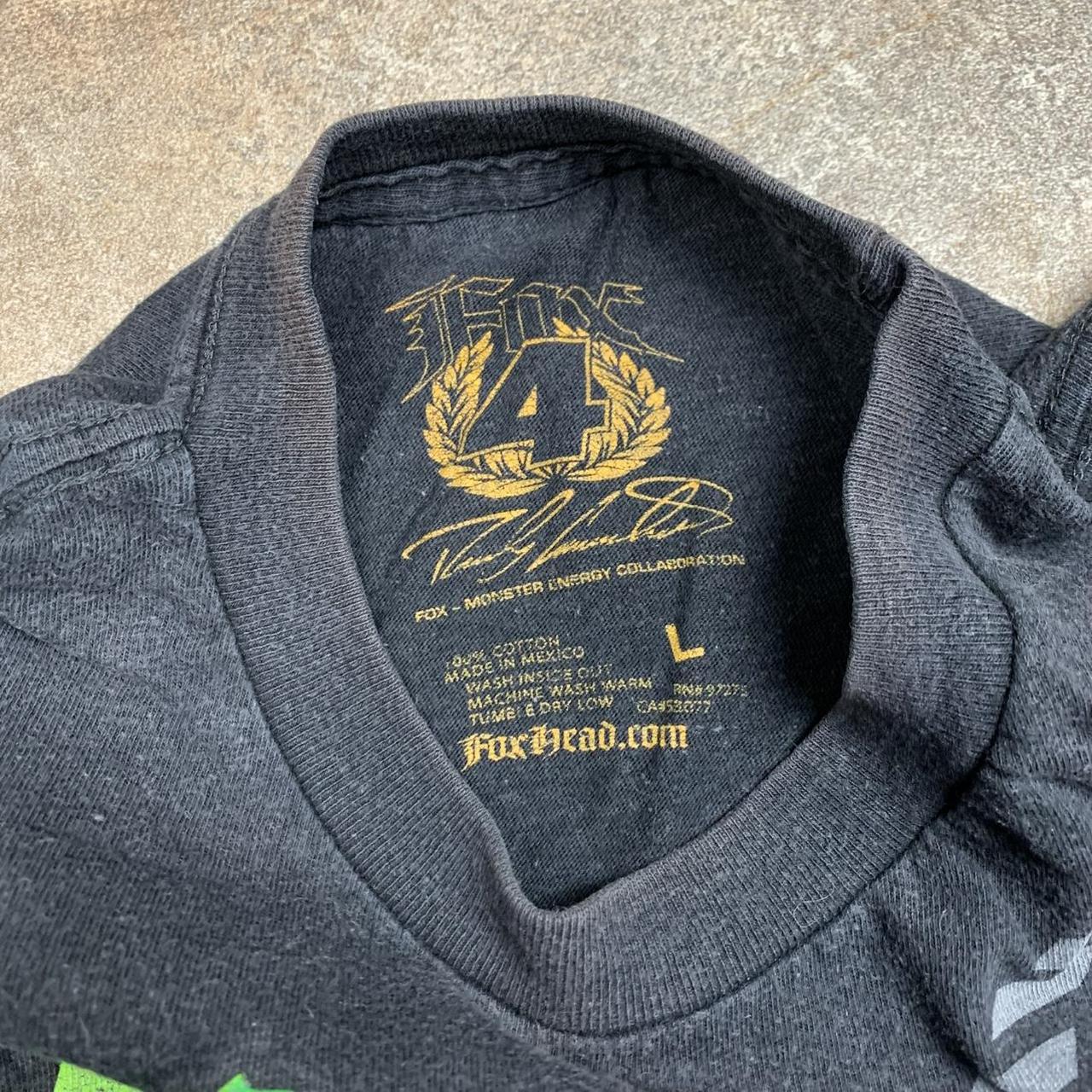 Fox Racing x Monster Energy 00s graphic tee (L)