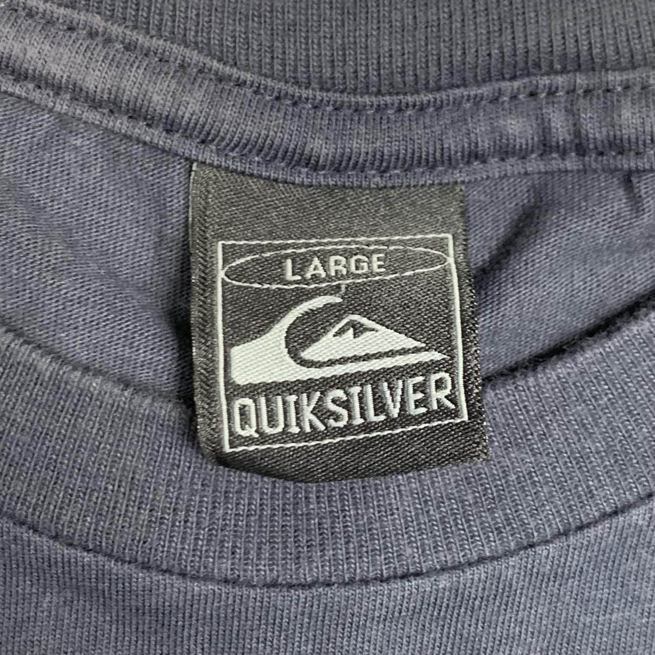 Quiksilver 90s navy graphic tee