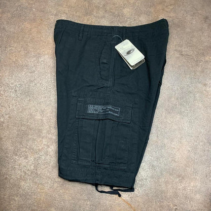 Oakley 00s Flying Tiger black baggy cargo jorts