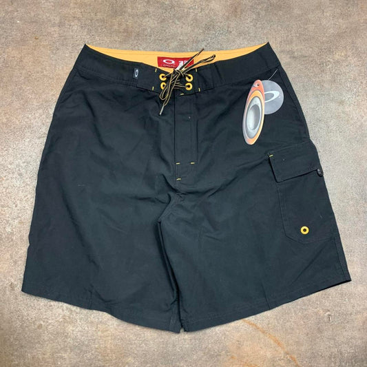 Oakley Software 00s black baggy boardshorts
