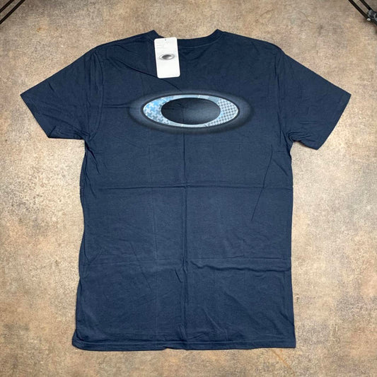 Oakley 00s navy logo graphic tee