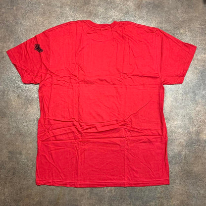 Fox Racing 00s red black graphic tee