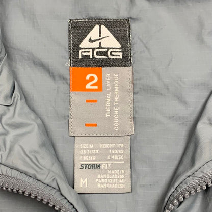 Nike ACG storm fit grey zip jacket