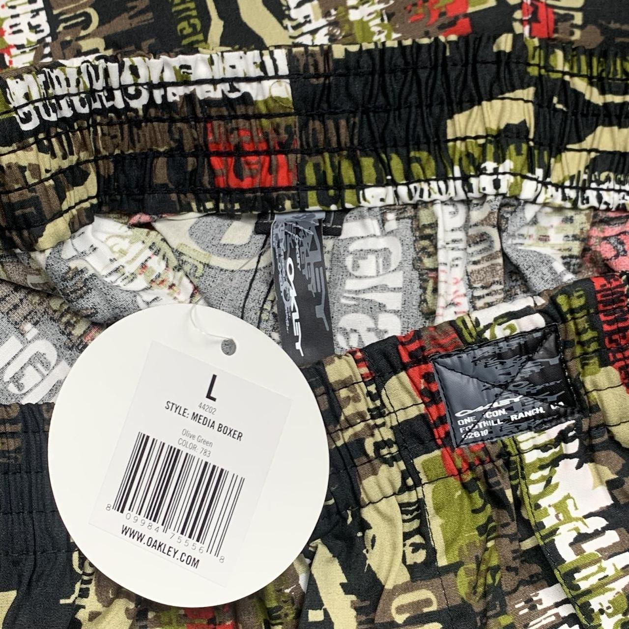 Oakley Software 2004 graphic baggy boxer pants