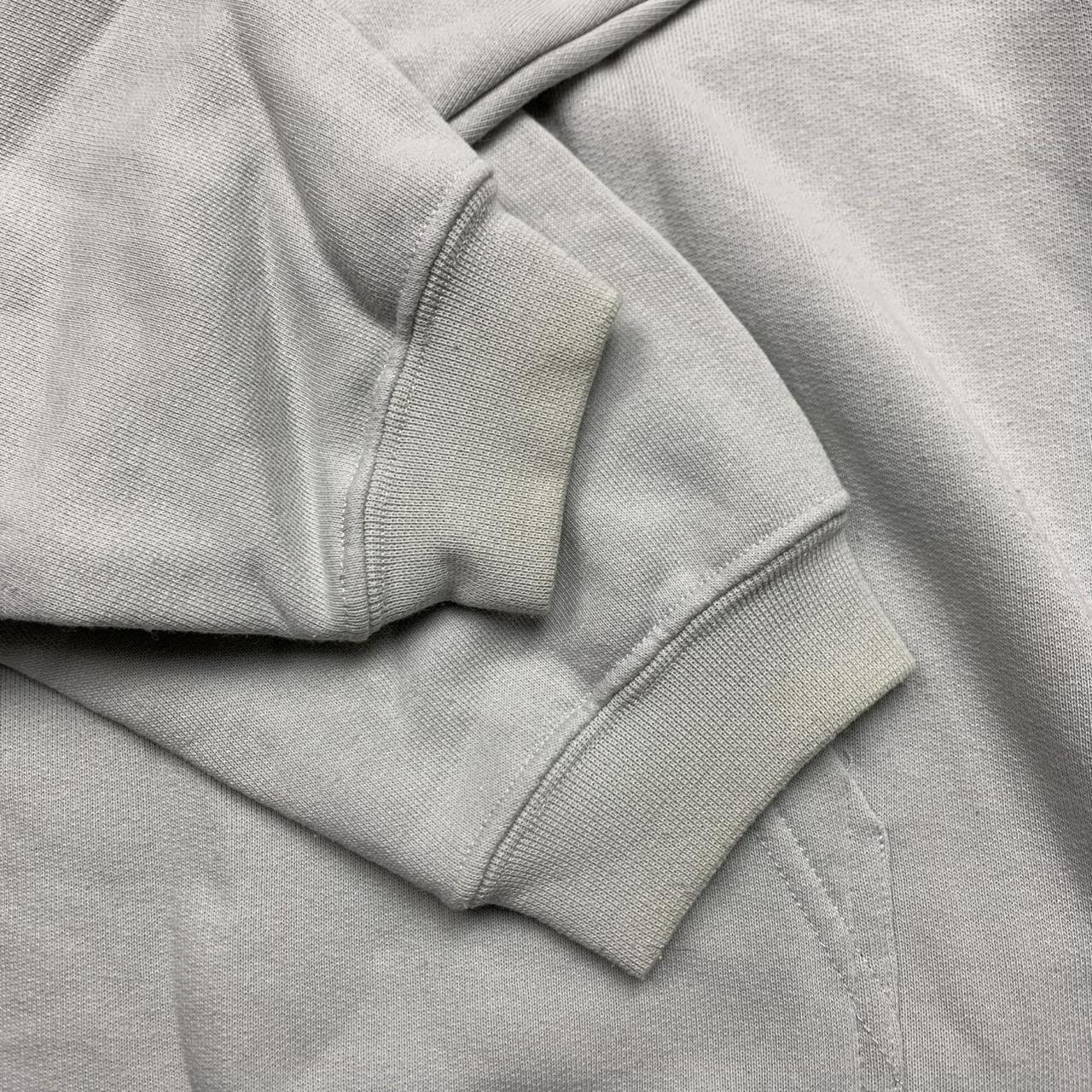 Quiksilver 90s white boxy graphic hoodie