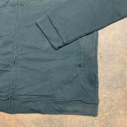 Oakley 00s black graphic boxy zip jumper