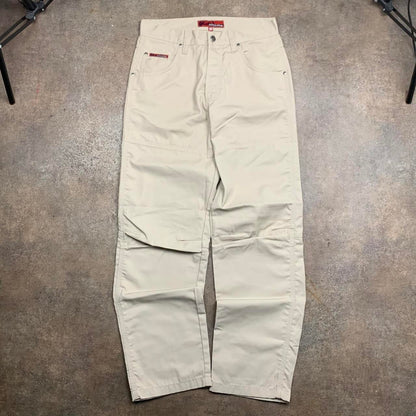 Quiksilver 90s cream baggy denim jeans