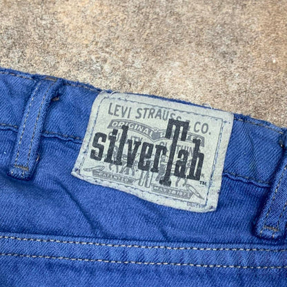 Levi’s Silvertab 00s baggy blue denim jeans