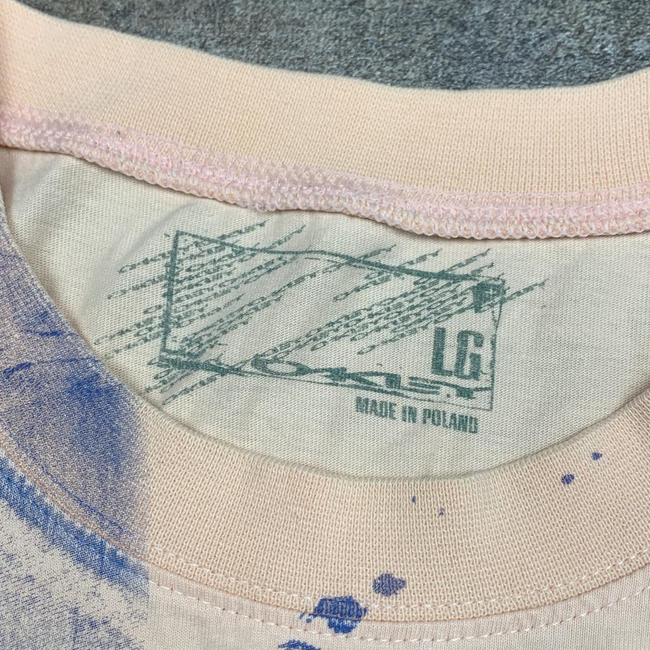 Oakley 00s pink graphic tee