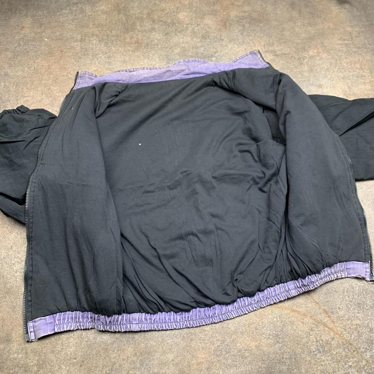 Billabong Australia 90s purple black boxy bomber jacket