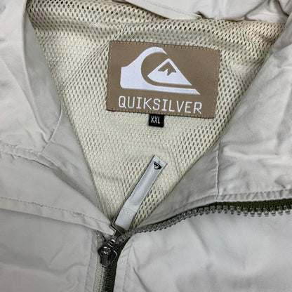 Quiksilver 90s white cream utilised jacket