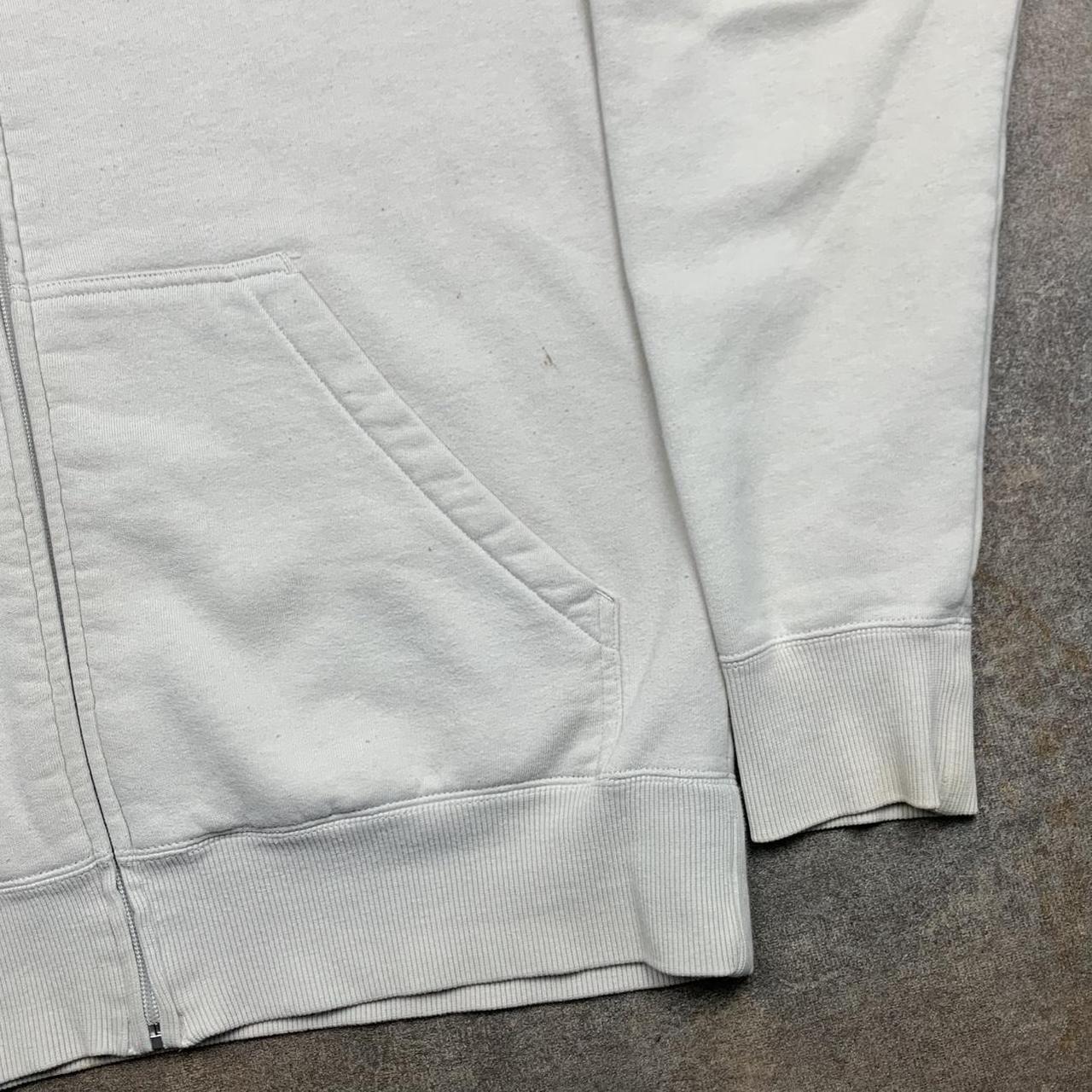Oakley 00s cream graphic zip hoodie