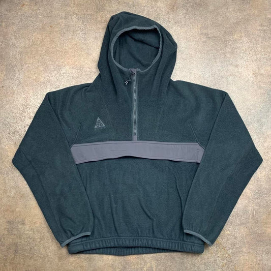 Nike ACG black balaclava hood fleece jumper