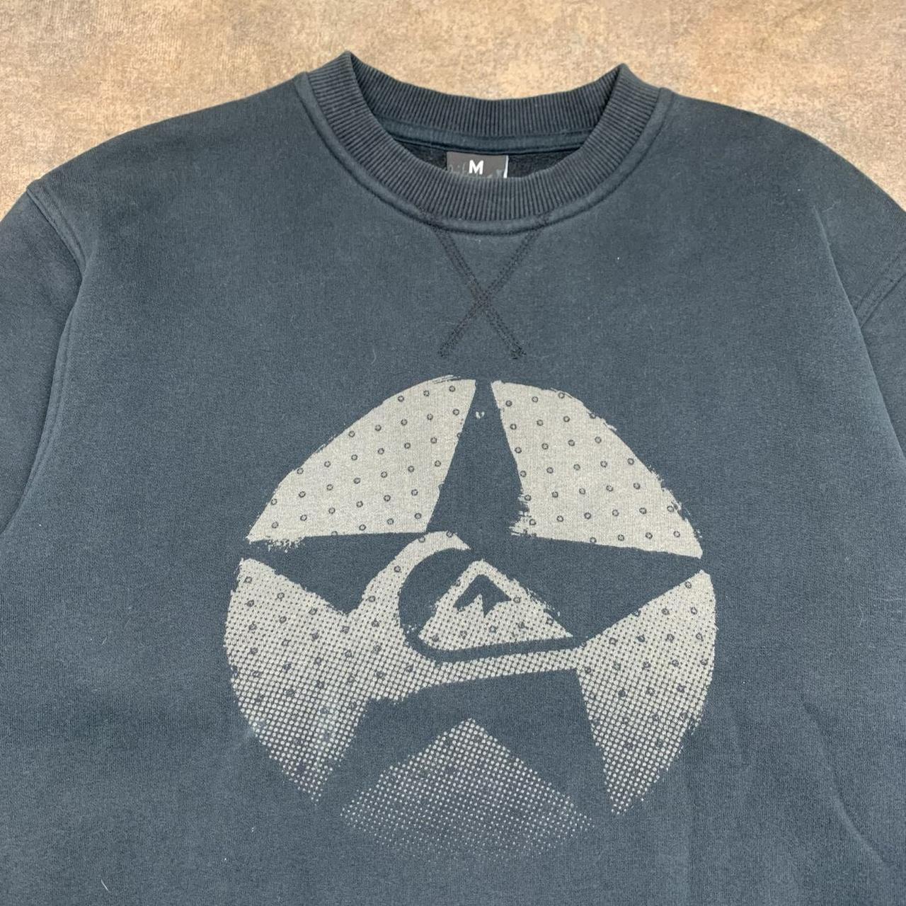Quiksilver 00s boxy graphic sweater (M)