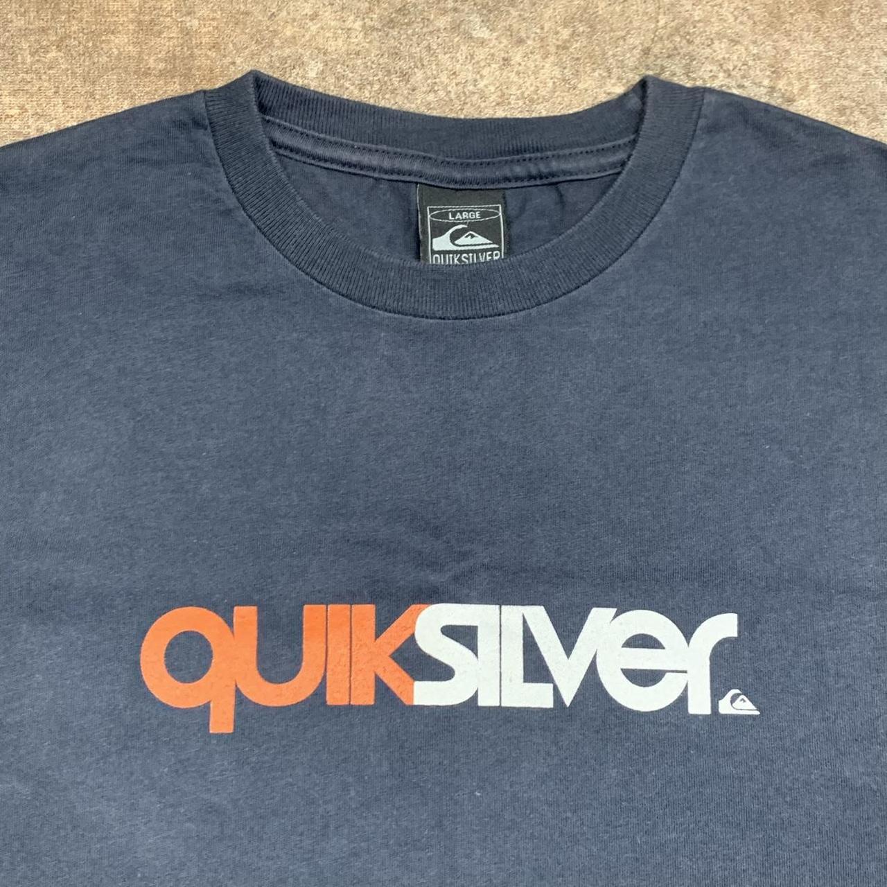 Quiksilver 90s navy graphic tee