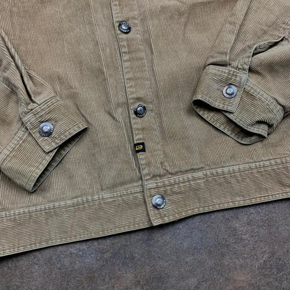 Rip Curl 90s corduroy tan shirt jacket