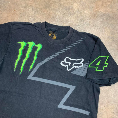 Fox Racing x Monster Energy 00s graphic tee (L)