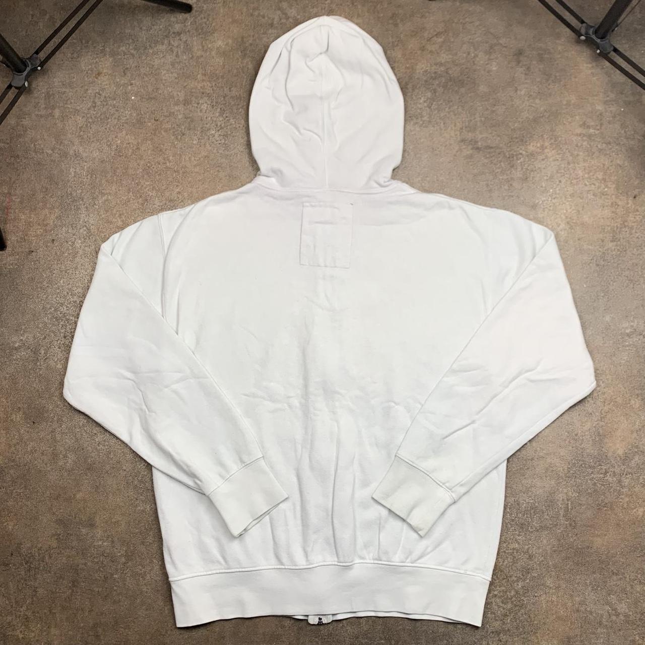 Fox Racing x Red Bull 00s graphic white boxy zip hoodie