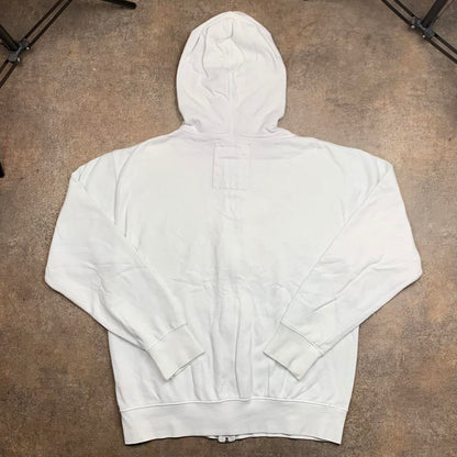 Fox Racing x Red Bull 00s graphic white boxy zip hoodie