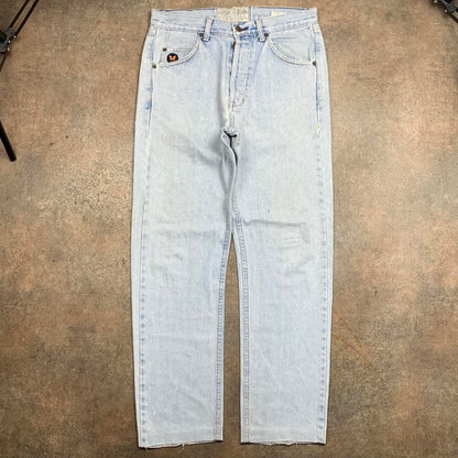 Avirex 00s pale blue denim jeans
