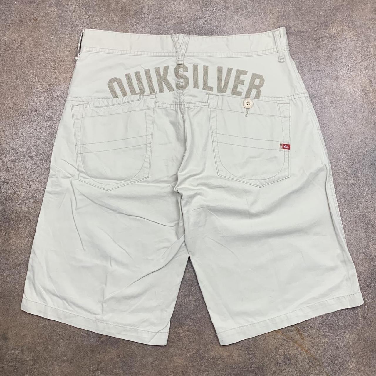 Quiksilver 00s baggy graphic jorts (36")