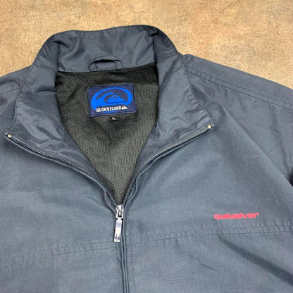 Quiksilver 90s zip track jacket (L)