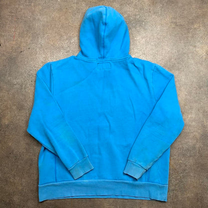 Mambo 00s graphic blue baggy hoodie