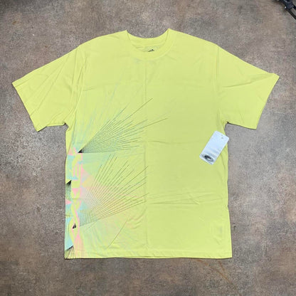 Oakley 00s yellow graphic logo tee