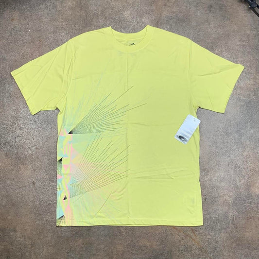 Oakley 00s yellow graphic logo tee