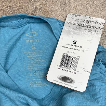 Oakley Flying Tiger 00s blue graphic tee