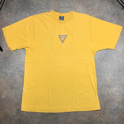 Oakley Software 90s yellow nuke graphic tee