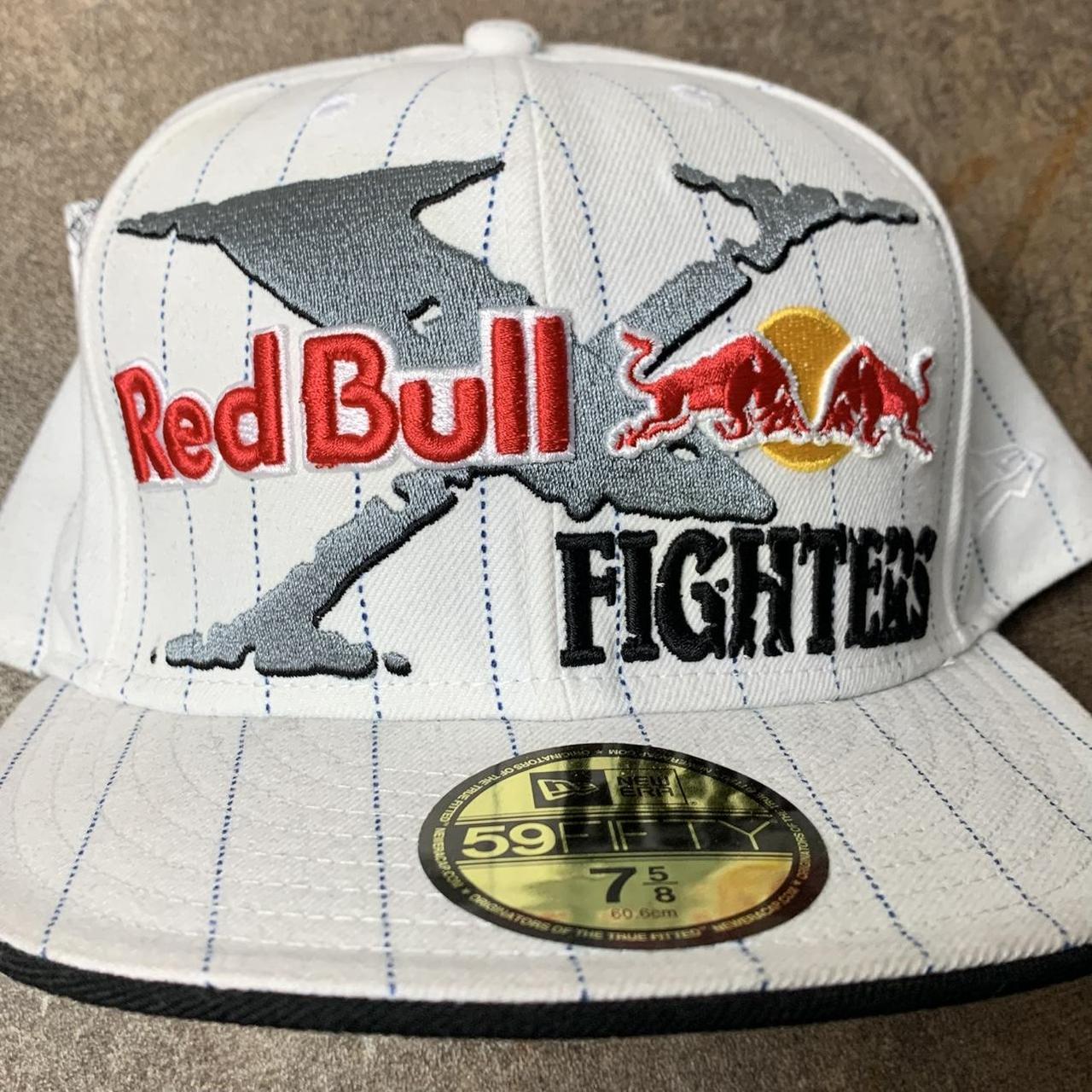 Fox Racing x Red Bull X-Fighters white graphic cap